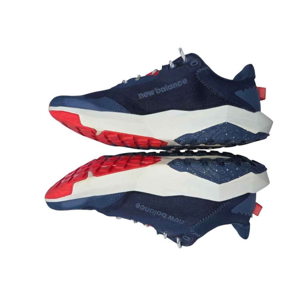 New Balance DynaSoft Nitrel v6 Men's Trail Runners Navy Red - Picture 4 of 9